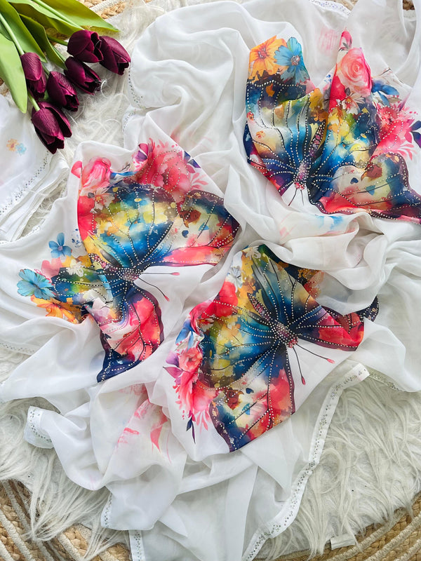 Butterfly Georgette Sarees