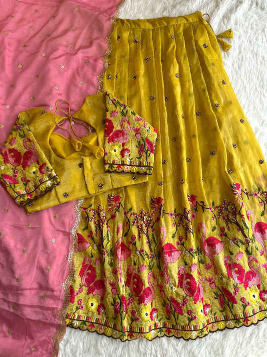 Flamingo Fully Ready To Wear Lehengas
