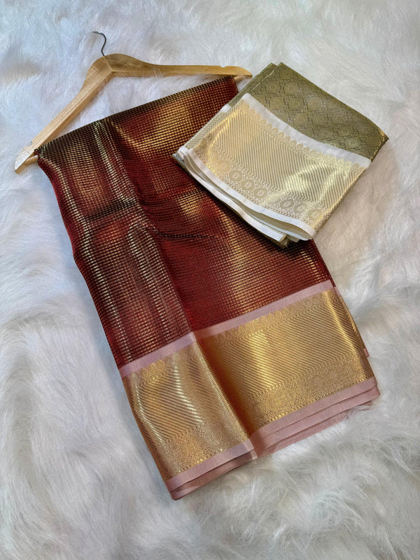 Tissue Fabric Banarasi’s sarees