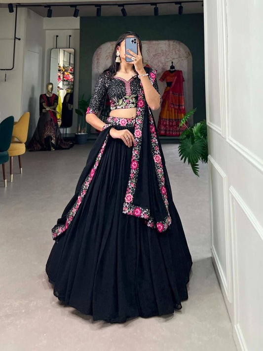 Black Beauty Lehenga
