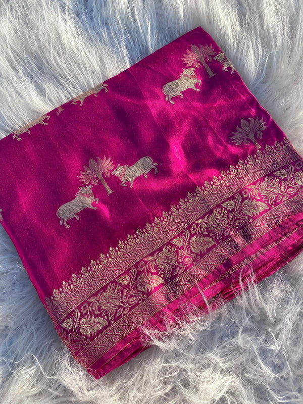 Mushroo pure Pichiwai Classic sarees
