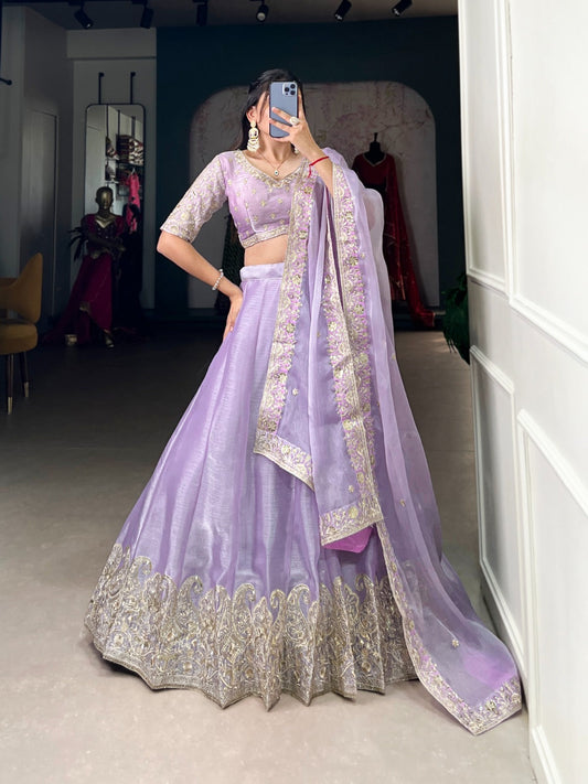 Burberry Silk Lehenga