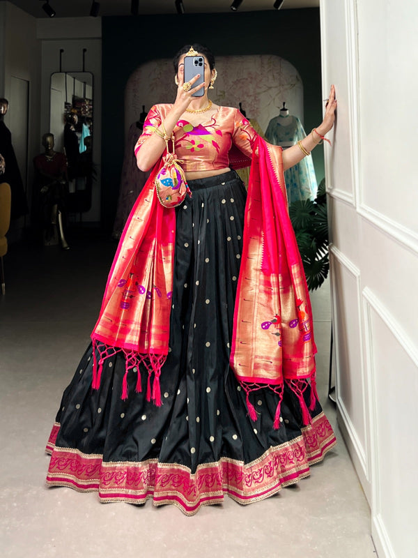 Paithani Lehenga set with dupatta