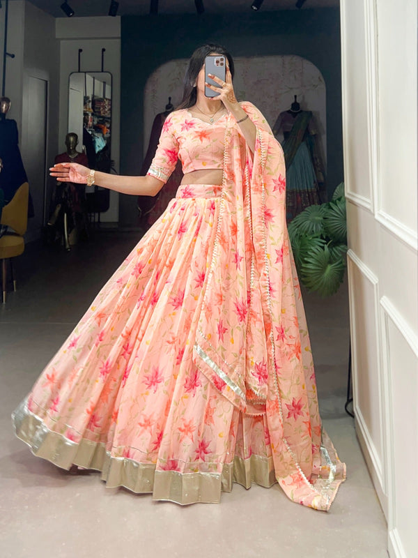 Wedding collection floral Lehengas