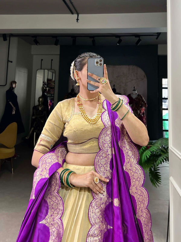 Paithani lehenga set for classy look