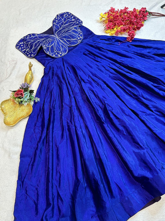 Chiffon Butterfly Gowns for moms