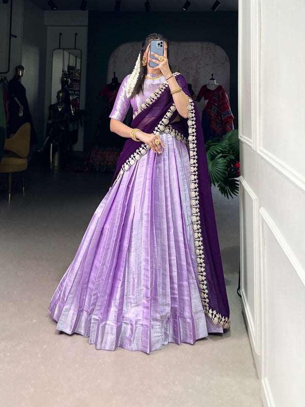 Purple Look Lehenga set