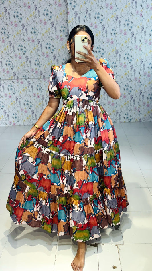 Kalamkari Gowns