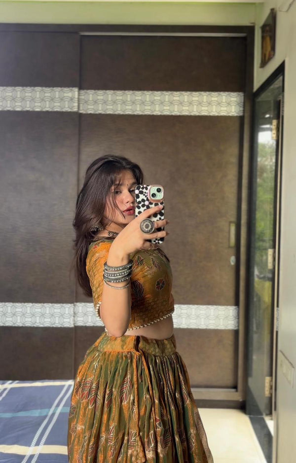 Two tone Desginer new Lehenga set