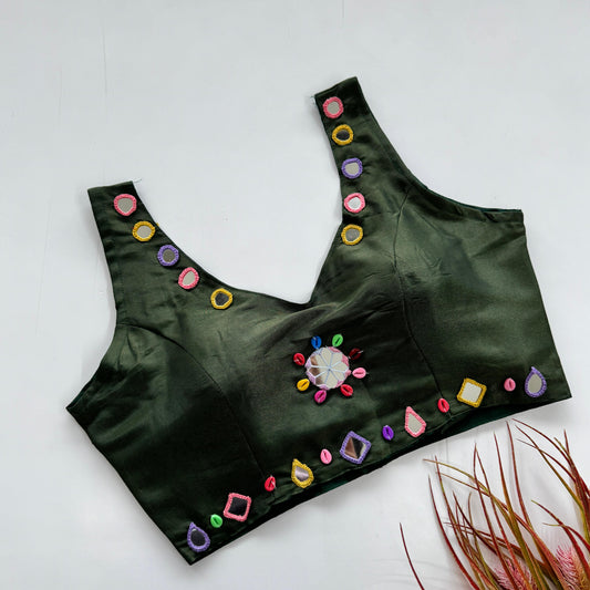 Original Mirror Work Blouse
