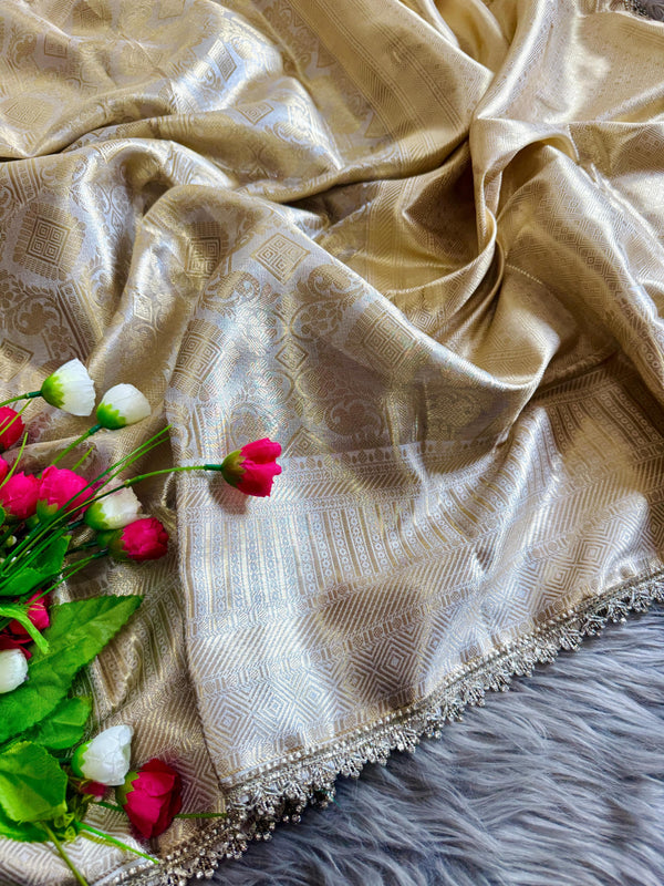 Nayanthara Inspired Banarasi Handloom Saree