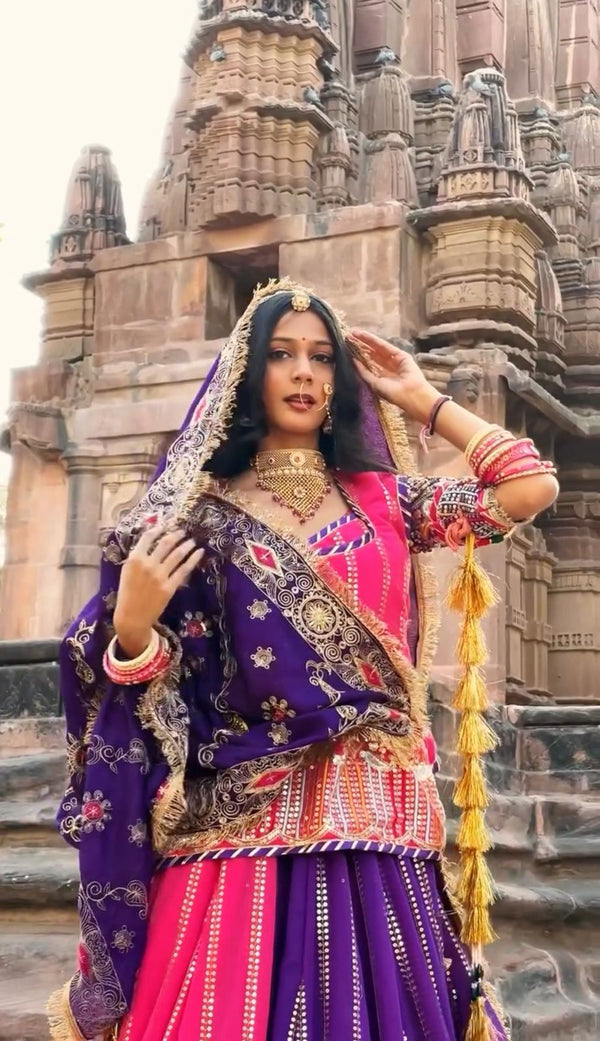 Fox Georgette Lehenga Choli And Dupatta