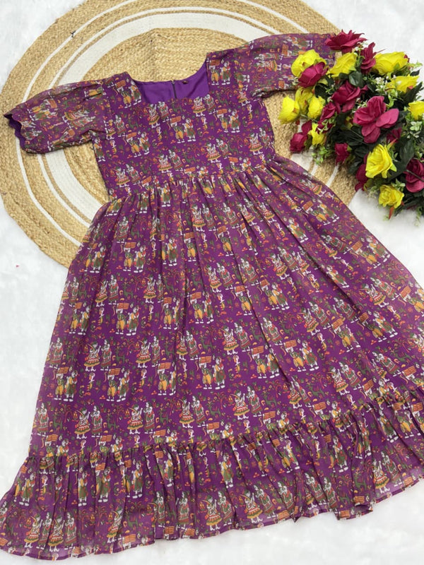 Fox Georgette Gown