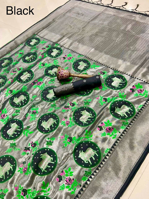 PURE SOFT KANCHIVRAM  PETHANI SILK