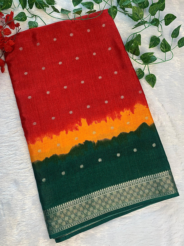 Soft Dola Silk Butti Saree