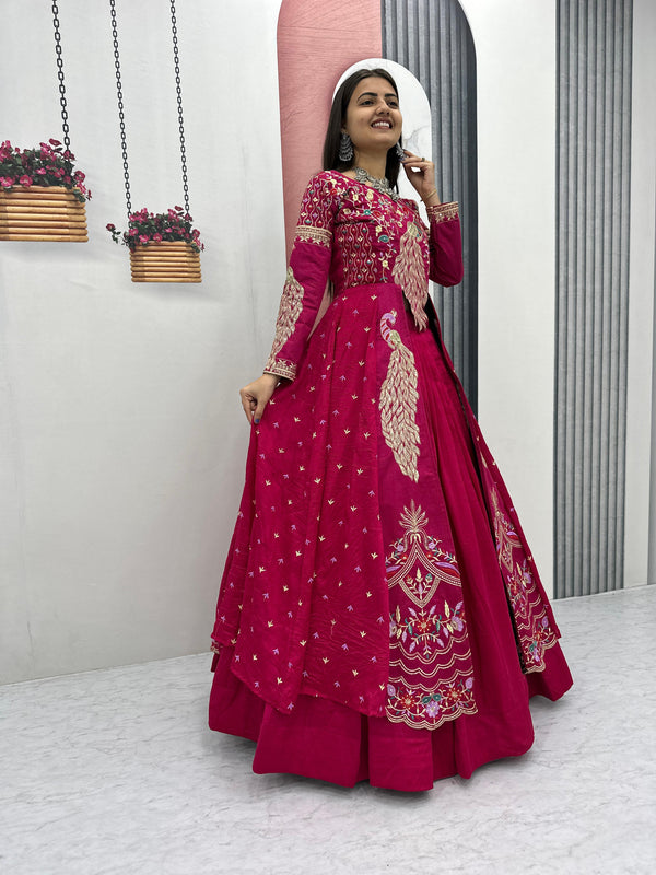 PREMIUM DESIGNER VICHITRA LEHENGA SET